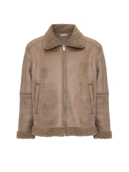 Dandalo Geacă de iarnă Edivan deschis maro