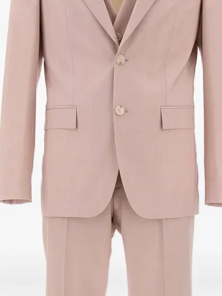 Costum Boss de lână roz