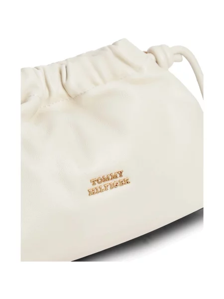 Tommy Hilfiger De piele geantă tip sac maro