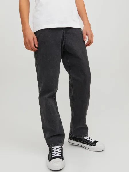Chlapčenské džínsy Jack & Jones Chris čierne