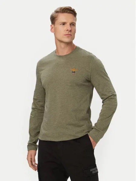 Aeronautica Militare Longsleeve zielony