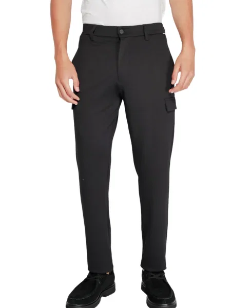 Hlače Calvin Klein črna