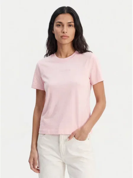 Calvin Klein Majica CLSSC roza ružičasta