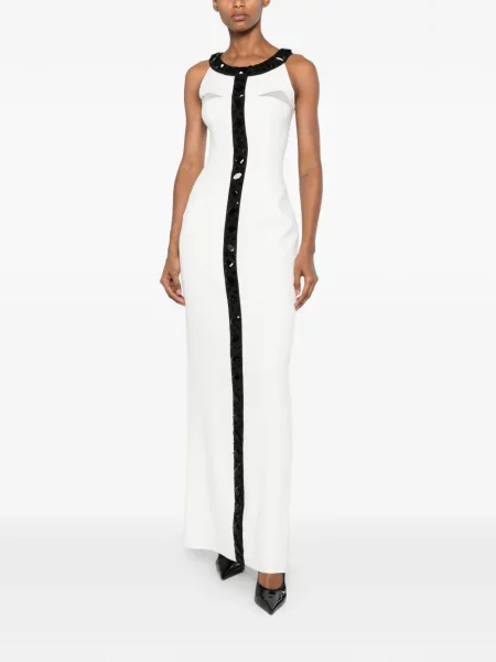 Rochie maxi Mitiliane Couture alb