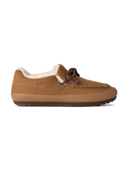 UGG mocasini pentru femei din piele întoarsă W Quill Slip-On maro