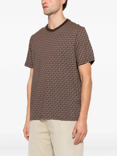 Tricou Michael Kors cu imagine maro