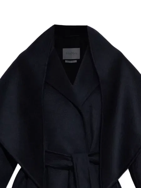 Cu centură palton Max Mara albastru
