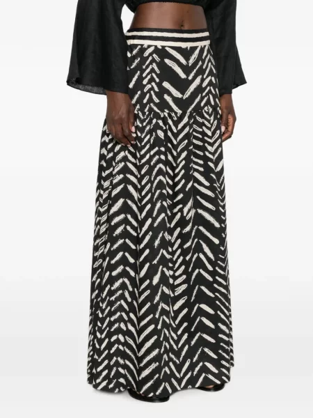 Fusta maxi Johanna Ortiz negru