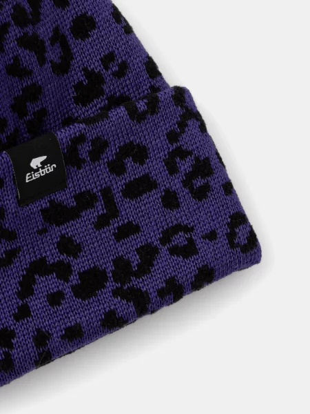 Шапка з додаванням вовни Eisbar Banto MÜ фіолетовий
