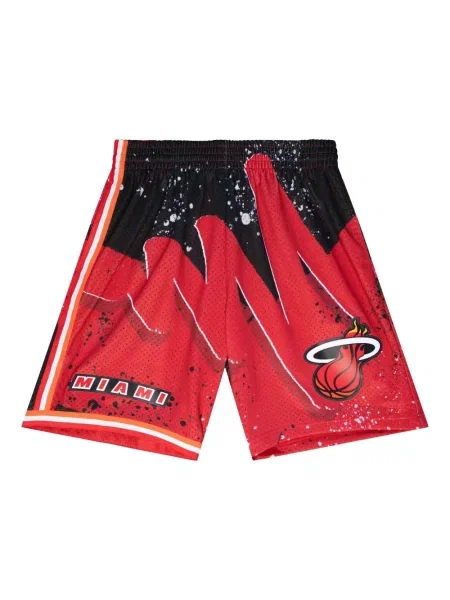 Pantaloni scurți Mitchell & Ness roșu