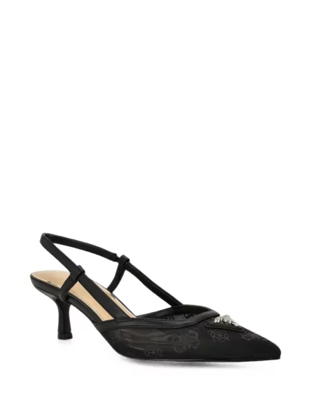 Pantofi cu toc Guess cu imagine negru