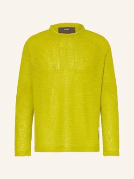 Satisfy Běžecké Tričko Fuzzfleece™Ad neonově zelená