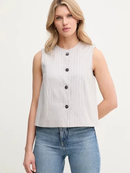 MAX&Co. Vestă un singur rand de gri