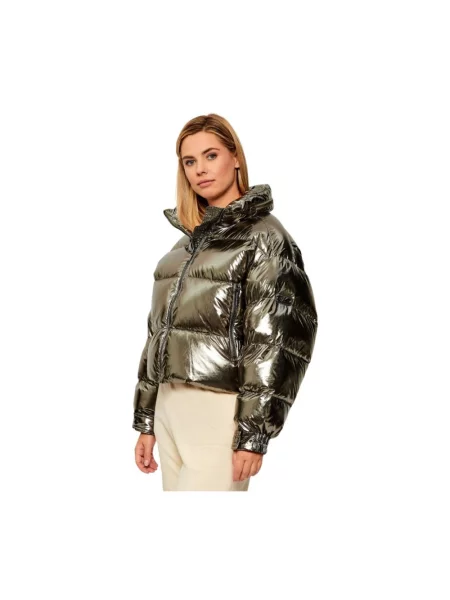 Kurtka puchowa Michael Kors zielona