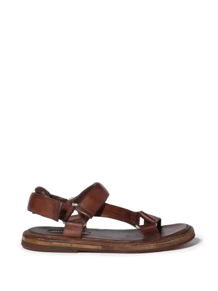Sandale Miu Miu din piele maro