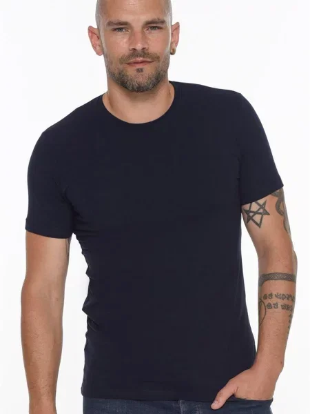 С яка колоездене тениска Dewberry черно