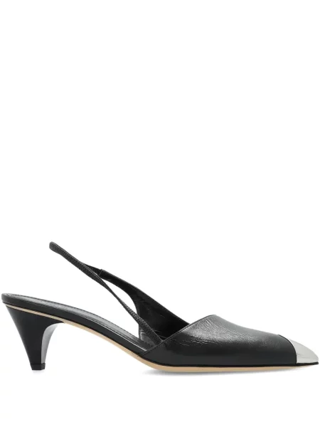 Pantofi cu toc Iro slingback negru