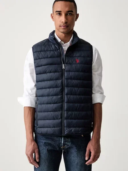 U.S. Polo Assn. vestă pentru bărbați Bound Quilted Gilet