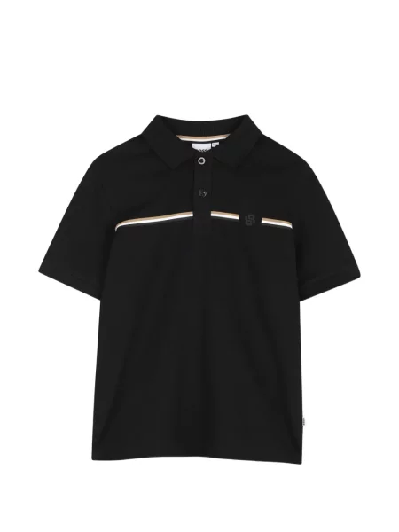 Koszulka polo dziecięca Bosswear czarna