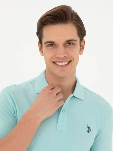 Поло US Polo бірюзовий