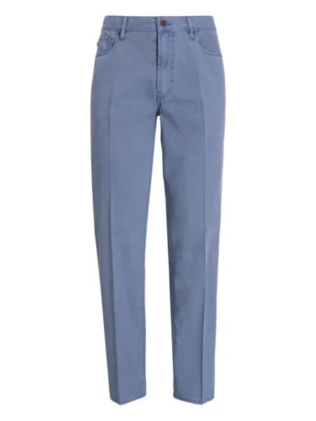 Pantaloni Emporio Armani albastru
