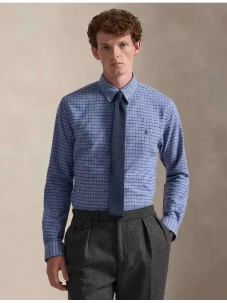 POLO RALPH LAUREN Cămașă | Custom fit albastru