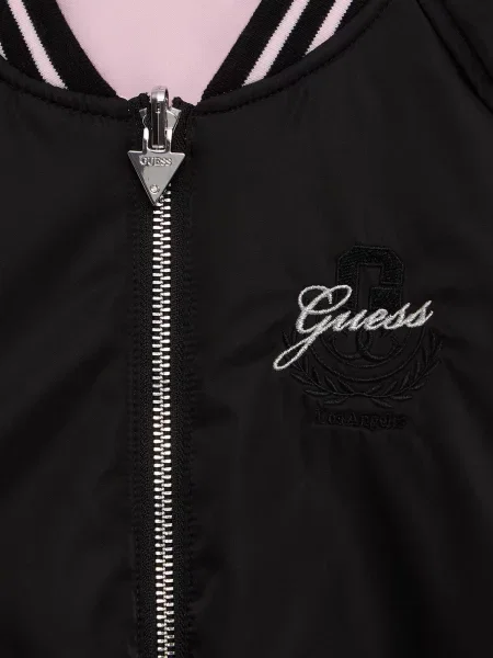 Детский бомбер Guess черный