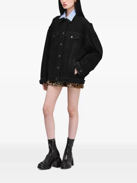 Geacă Marc Jacobs cu funde negru