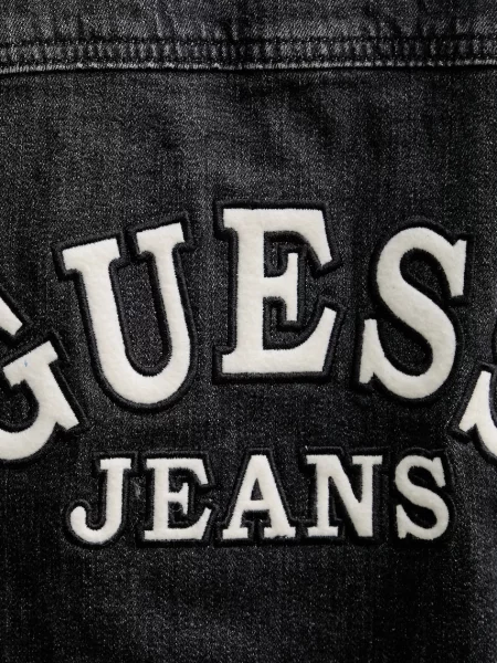 Джинсовая куртка Guess Jeans серая