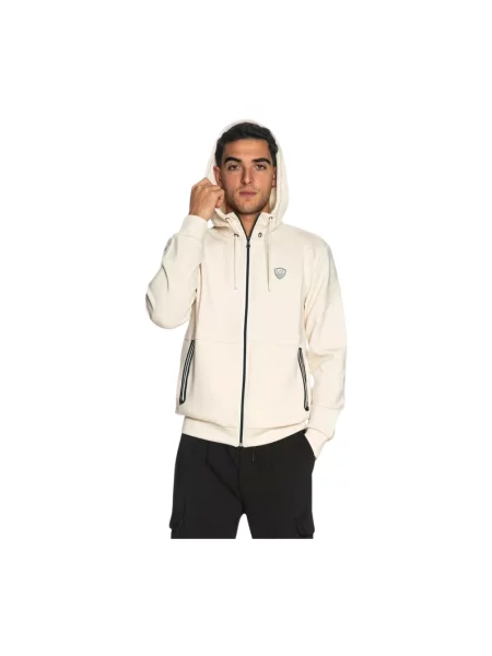 Bluza rozpinana Emporio Armani Ea7 beżowa