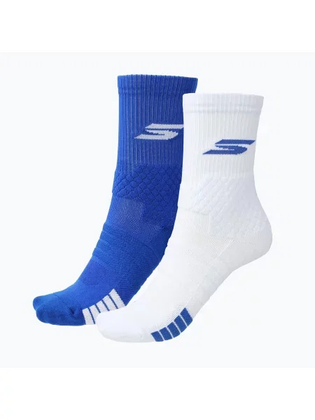Skarpety SKECHERS Select Terry Crew 2 niebieskie
