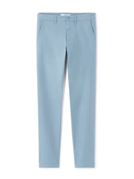 Pantaloni chino Celio albastru