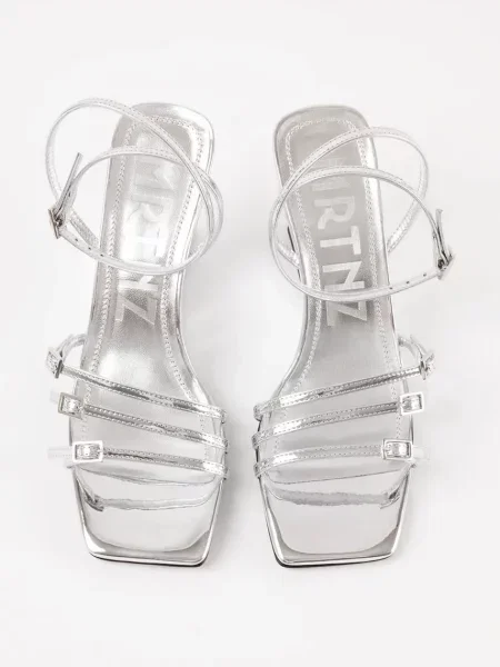 Souliers Martinez sandále na platforme po celej dĺžke z kože EDEN