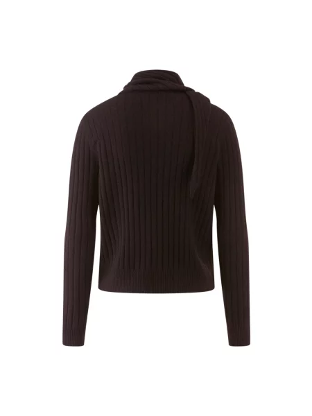 Sweter Riani wełniany brązowy