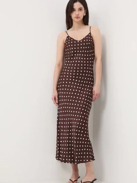 Medicine sukienka z brązowa