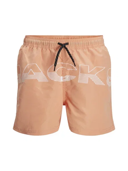JACK & JONES Șorturi de baie roz alb