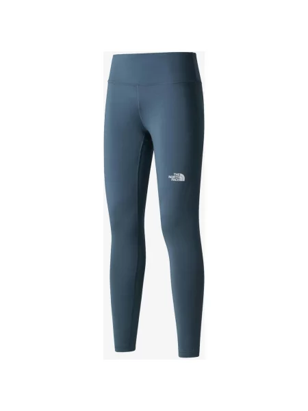 Legginsy długie The North Face Flex granitowe dziewczęce XS szare