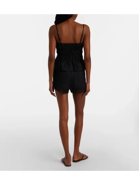 Pantaloni scurți Staud de in negru
