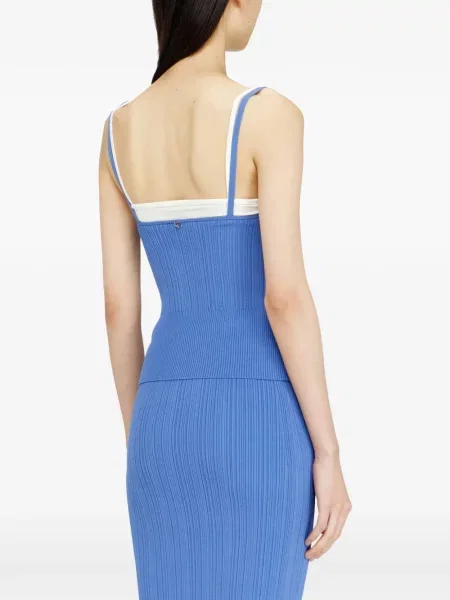 Top Diesel tricotate albastru