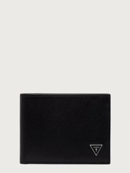 GUESS Portofel Milano' negru