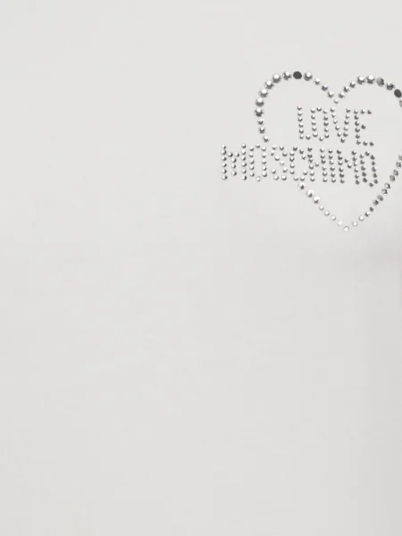 Top Love Moschino biały