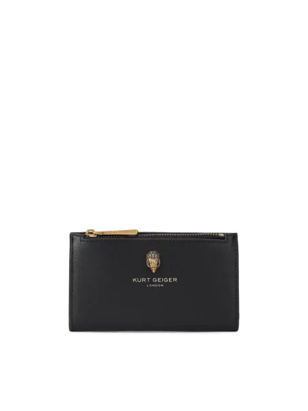 Kurt Geiger London portfel skórzany SLOANE czarny