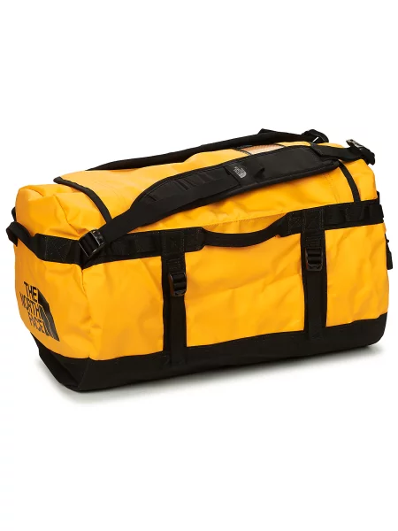 Cestovní taška The North Face Base Camp Duffel S 50 l summit gold/black/npf žlutá