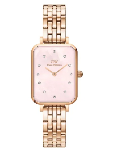 Годинник Daniel Wellington Quadro Lumine Link золотий