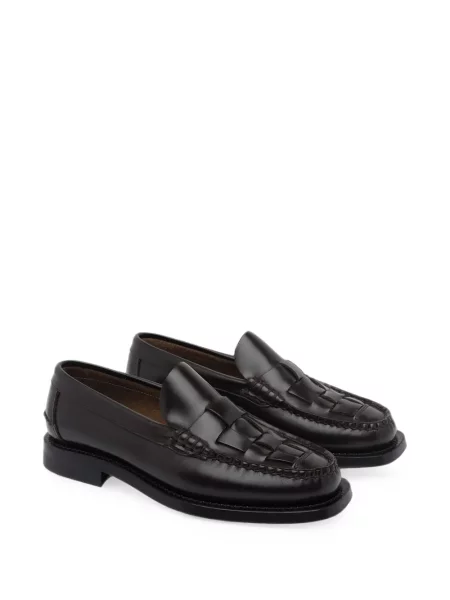 Pantofi loafer Hereu din piele maro