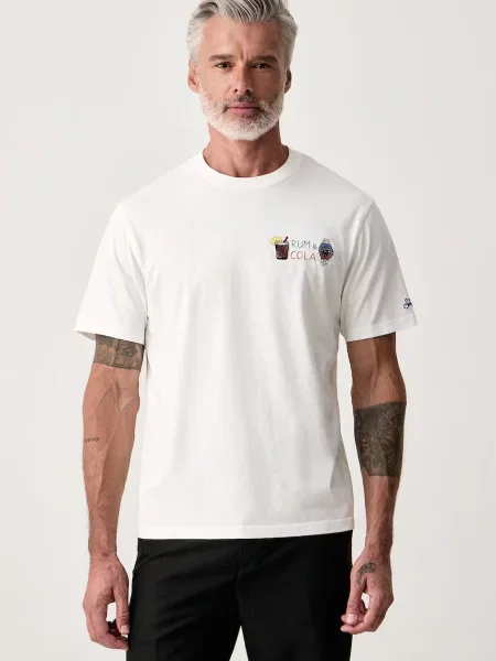 Saint Barth tricou pentru femei din alb