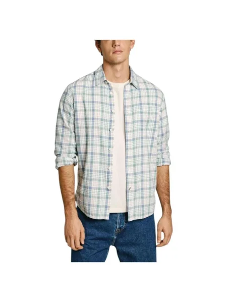 Košeľa Pepe Jeans zelená