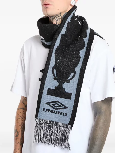 Fular Umbro cu franjuri negru