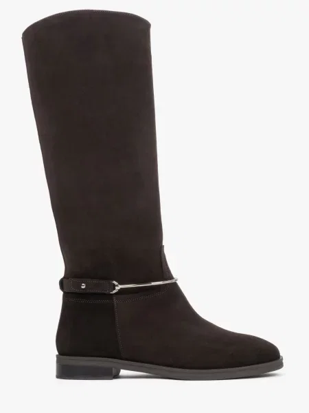 Велюрові Чоботи Estro коричневий