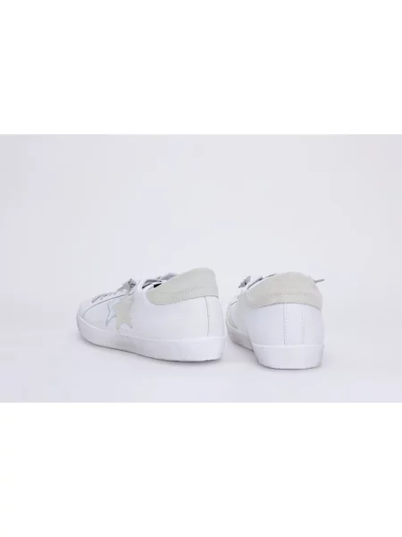 Sneakersy 2star skórzane białe